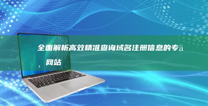 全面解析：高效精准查询域名注册信息的专业网站